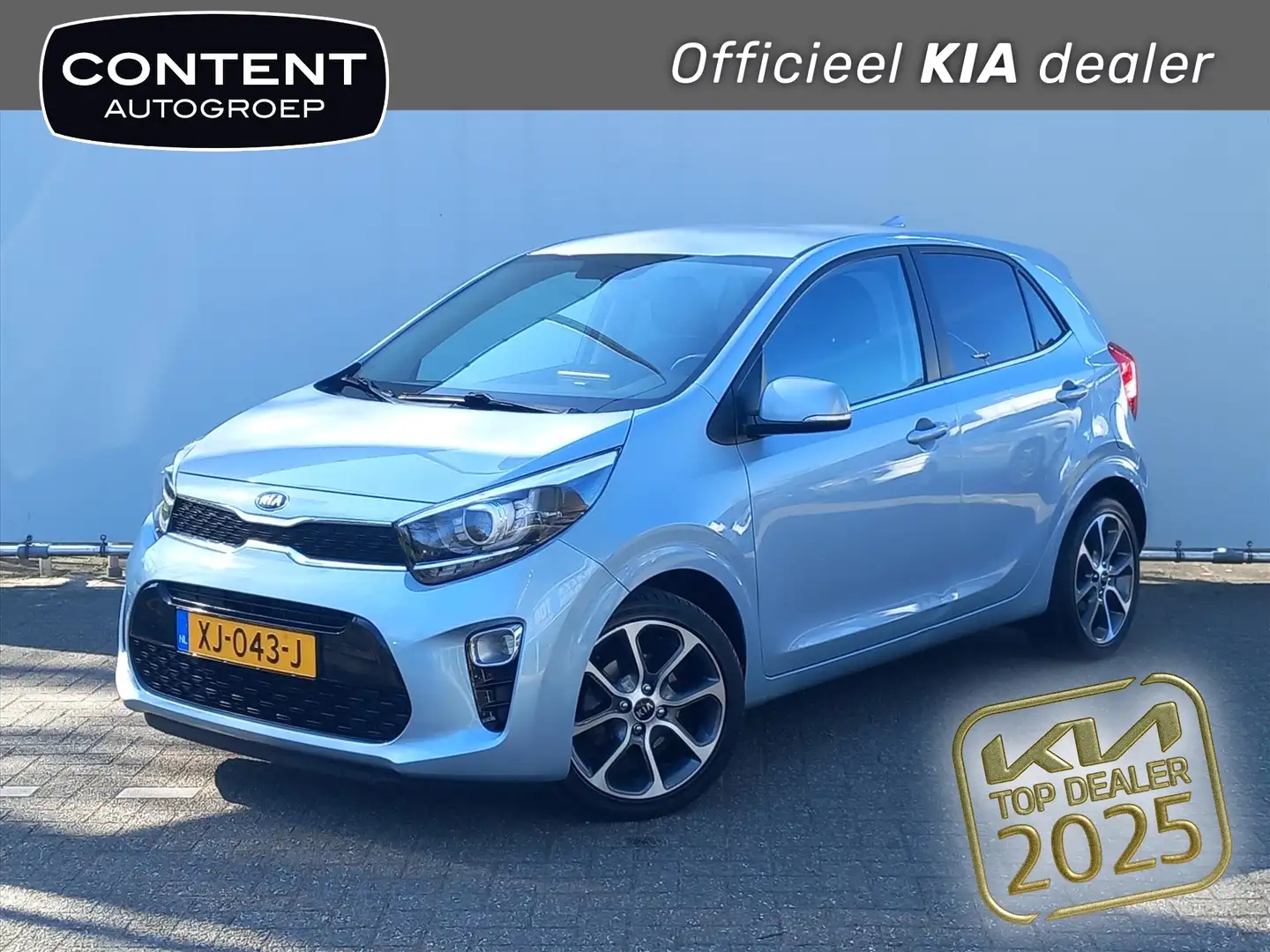 Kia Picanto 1.0 MPi 67pk 4-zits Design Edition Blauw - 1