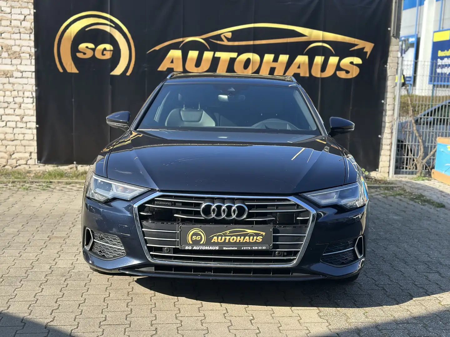 Audi A6 50 TDI quattro sport Bleu - 1