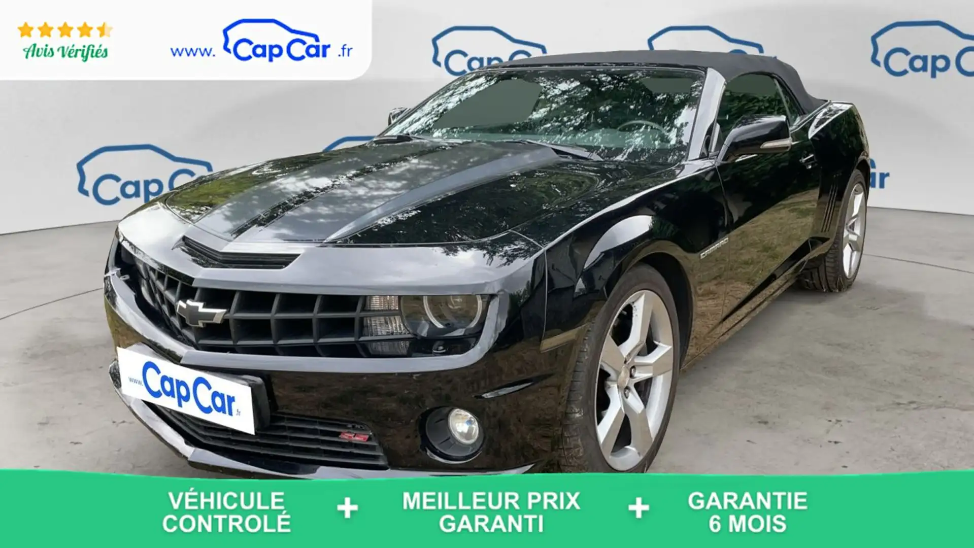 Chevrolet Camaro Cabriolet 6.2 V8 405 BVA6 Noir - 1