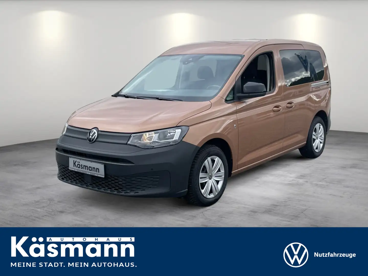 Volkswagen Caddy Life 5-Sitzer 1.5TSI NAV SHZ ACC PDC Braun - 1
