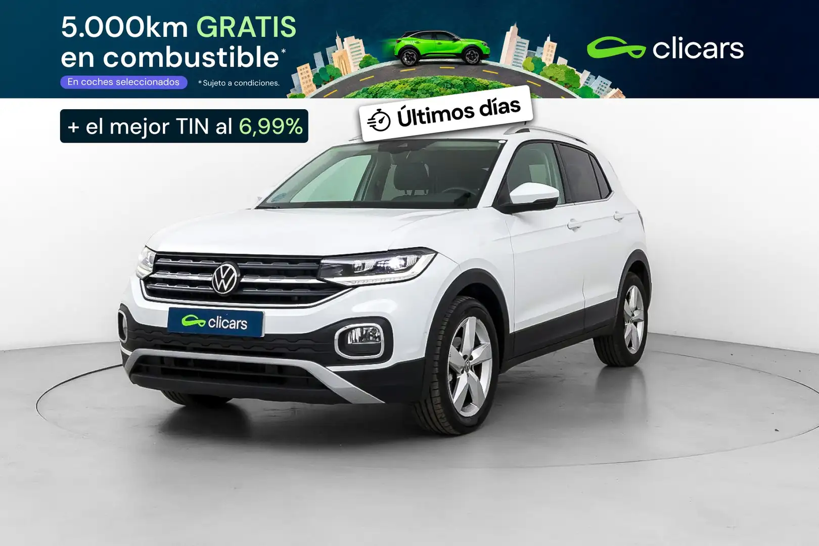 Volkswagen T-Cross 1.5 TSI Sport DSG7 110kW Blanco - 1