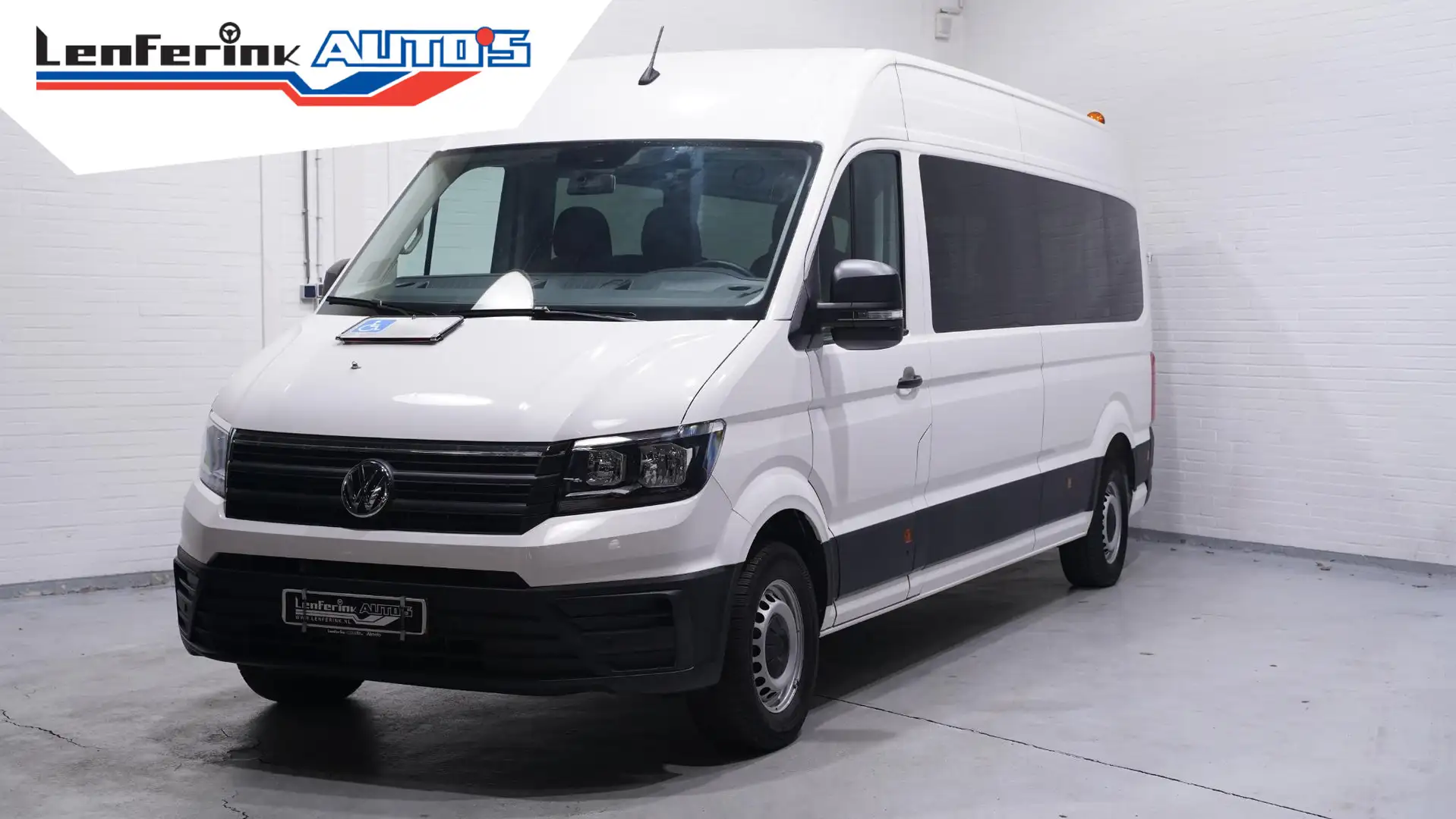 Volkswagen Crafter 2.0 TDI 140 pk L4H3 Rolstoelbus 9 Zitplaatsen Airc Blanc - 1