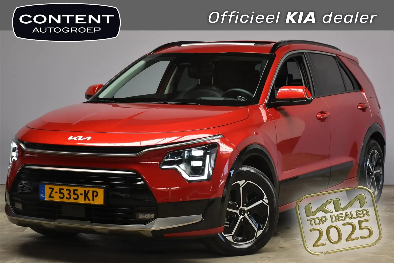 Kia Niro 1.6 GDi Hybrid 141pk DCT6 DynamicPlusLine Rood - 1