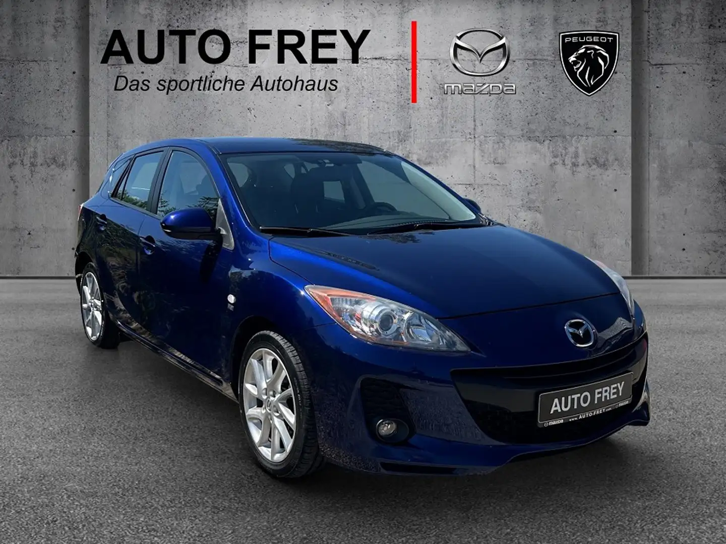 Mazda 3 1.6 Diesel Edition+KLIMA+BEHZB. WINDSCHUTZSCHEIBE+ Blau - 1