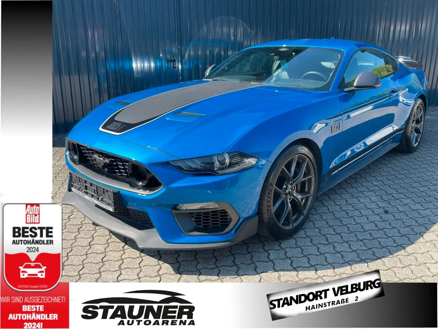 Ford Mustang Mach 1 Coupe Autom./ Kamera/8-fach-Ber. Blau - 1