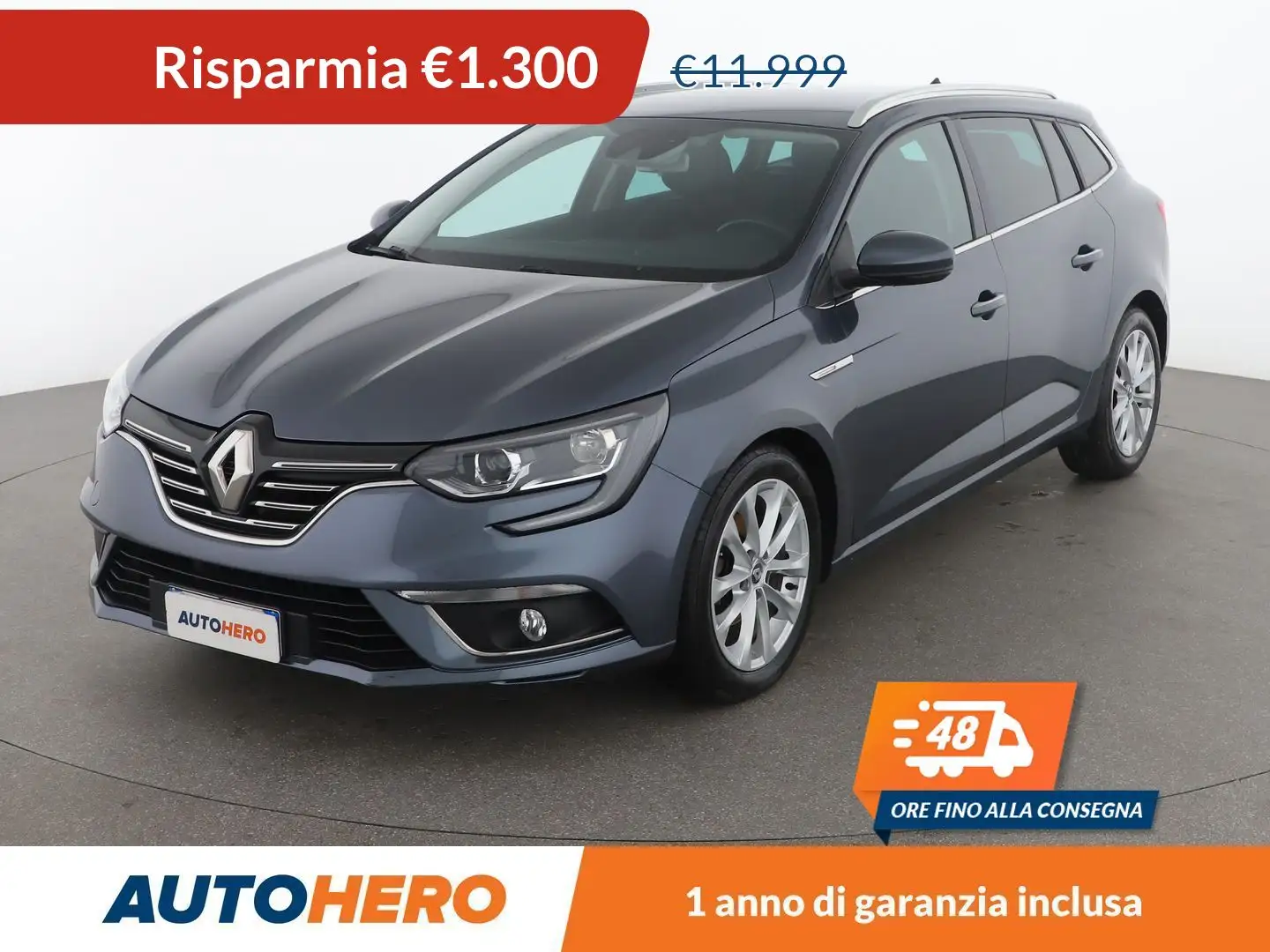 Renault Megane 1.5 dCi Energy Intens  Sporter 110 CV Gri - 1