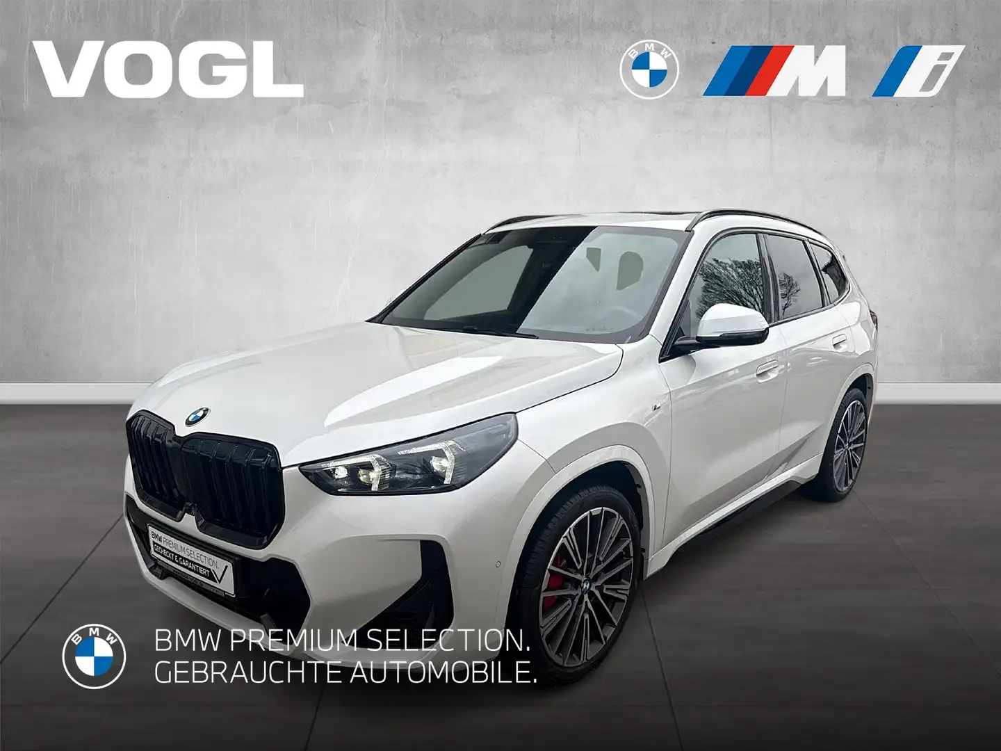 BMW X1 xDrive23i Pan. Glasdach LKH Head-Up AHK Weiß - 1