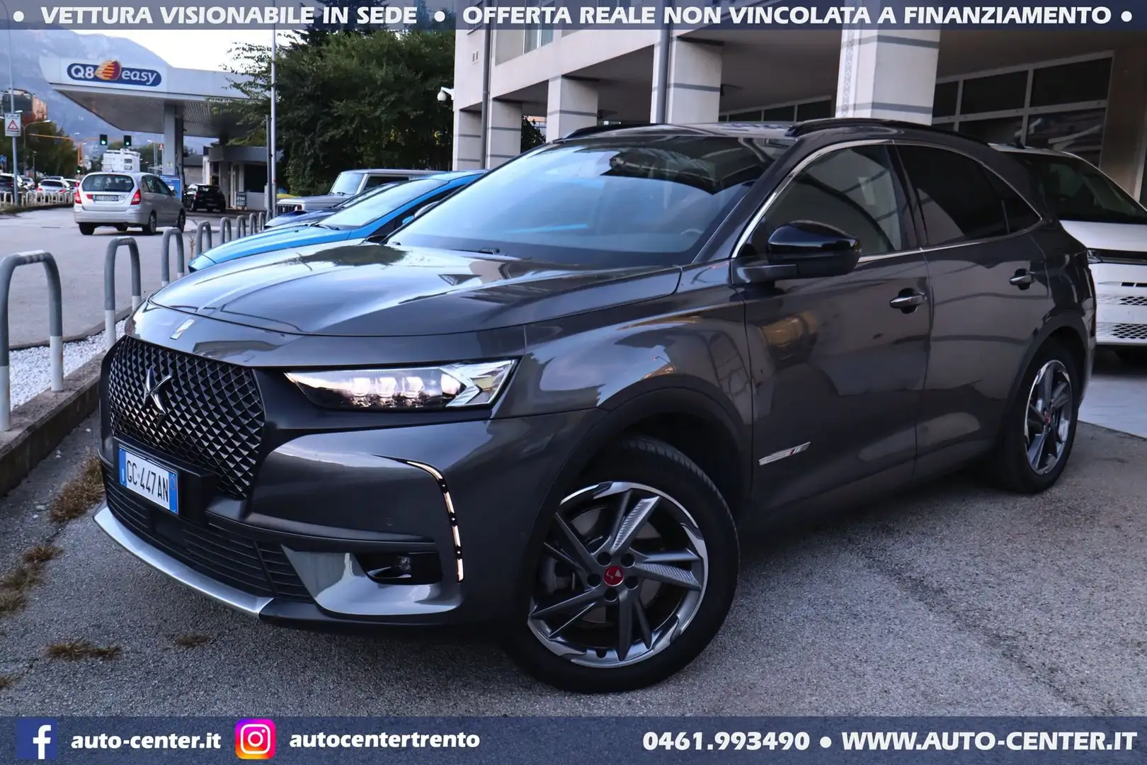 DS Automobiles DS 7 Crossback Crossback E-Tense 4x4 Performance Line GANCIO TRA Grigio - 2