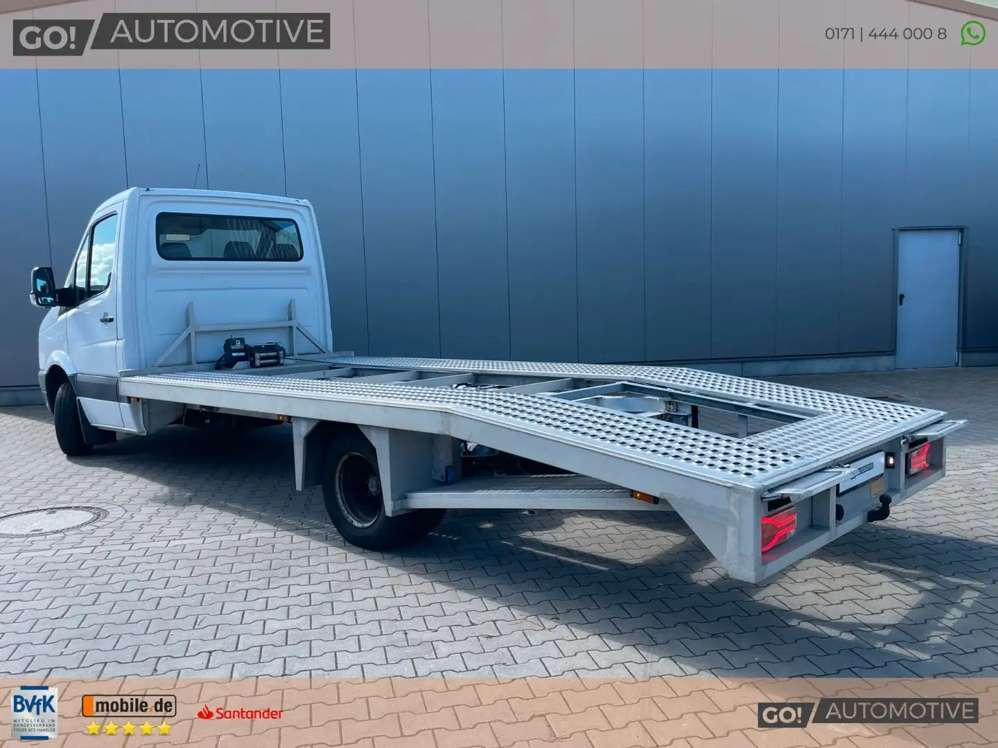Volkswagen Crafter BiTDI 200 PS Tijhof Alu-Aufbau-AHK+Winde Weiß - 1