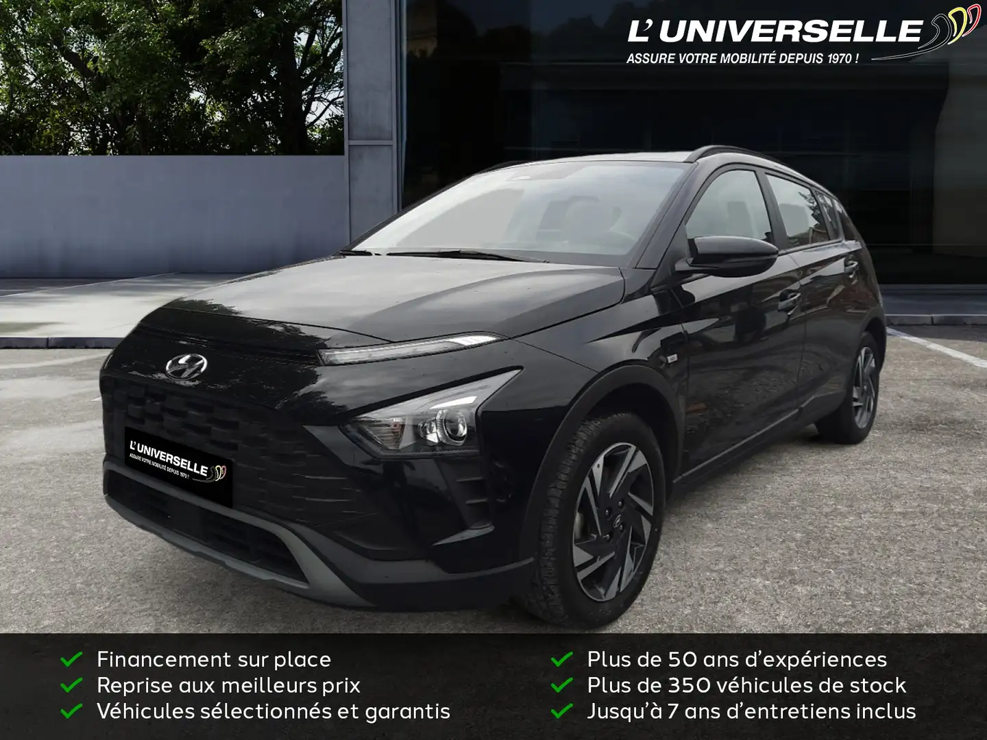 Hyundai BAYON TECHNO  MILD HYBRID 48V Noir - 1