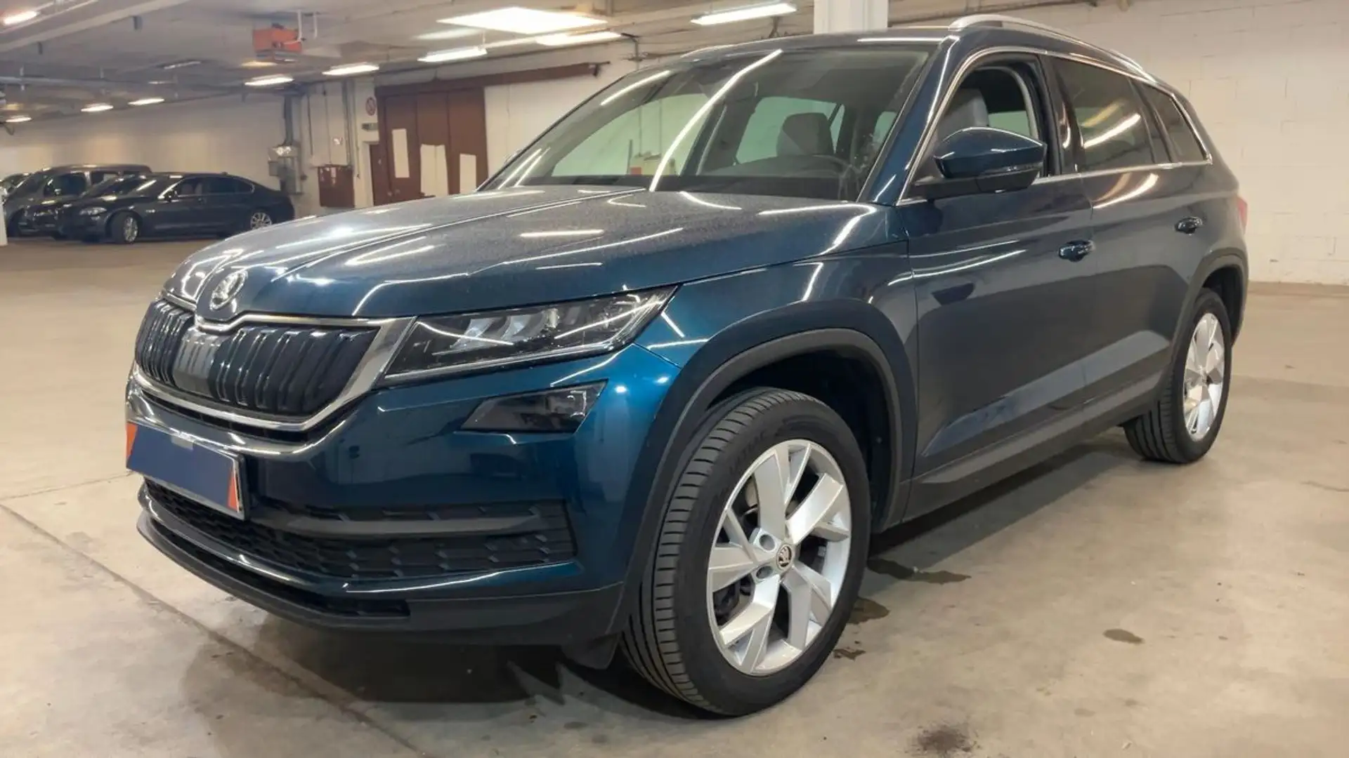 Skoda Kodiaq Style 4x4 2HD STANDHZG AHK NAVI PDC ACC Bleu - 1