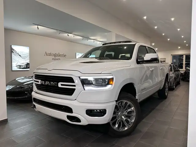 Dodge RAM 5,7-V8|LARAMIE Sport|Luftfed|AHK|20"|LPG Gas