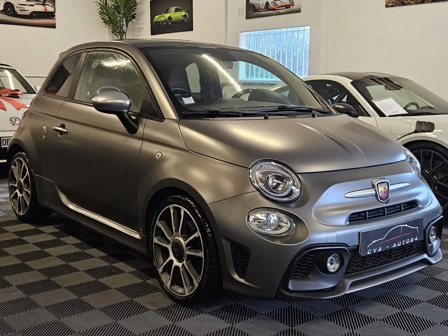 Abarth 595 Turismo 595 1.4 Turbo 16V T-Jet 165 ch BVA5 Turismo Grau - 2