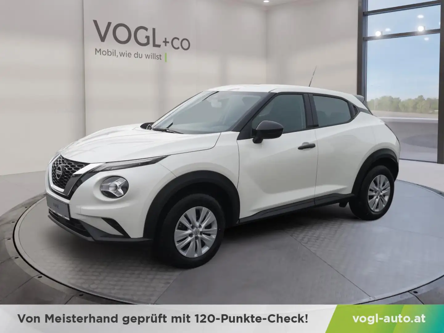 Nissan Juke Visia DIG-T 115 ** ABVERKAUF ** Blanc - 1