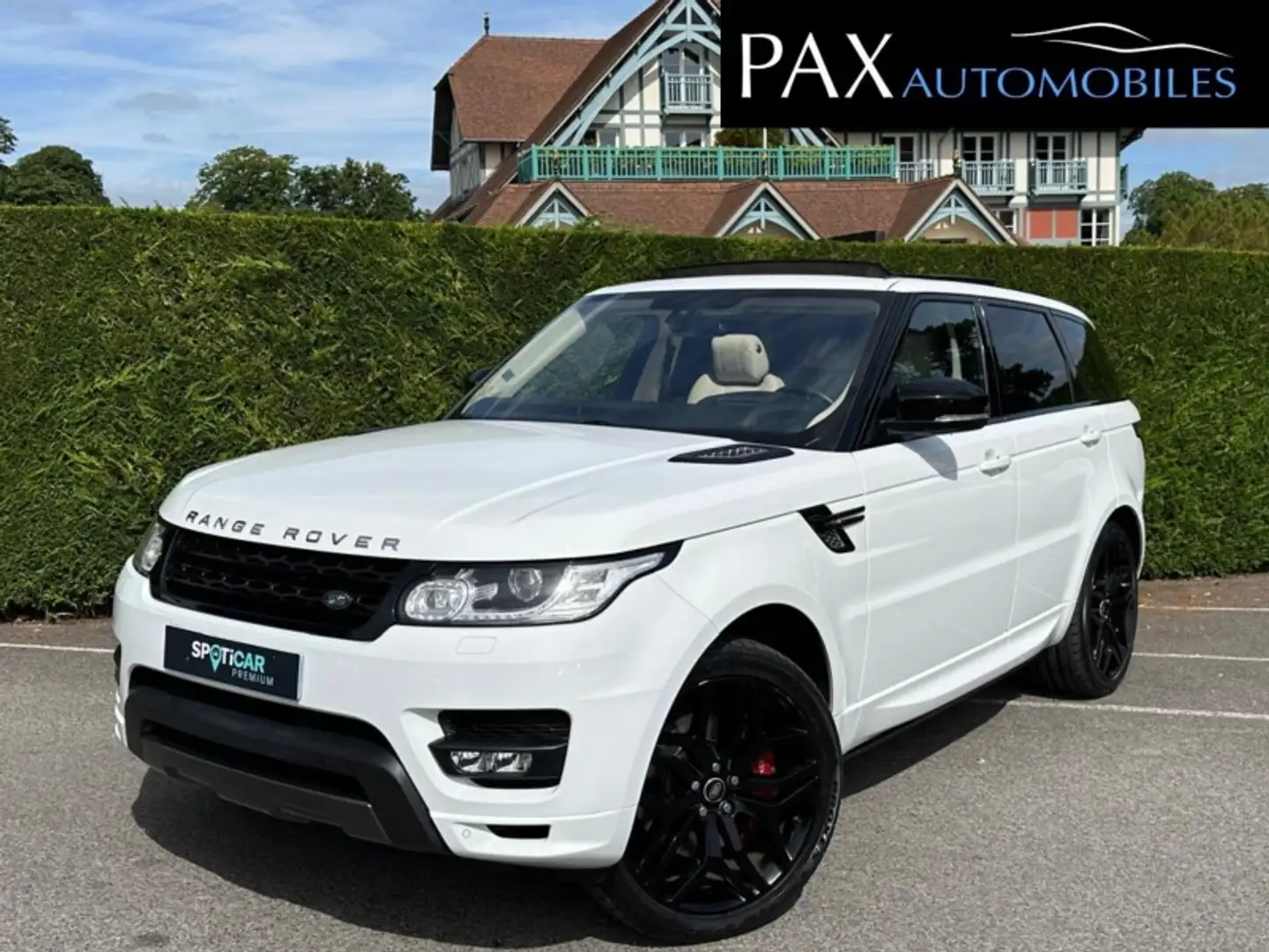 Land Rover Range Rover Sport SDV6 3.0 Hybride Autobiography Dynamic Blanc - 1