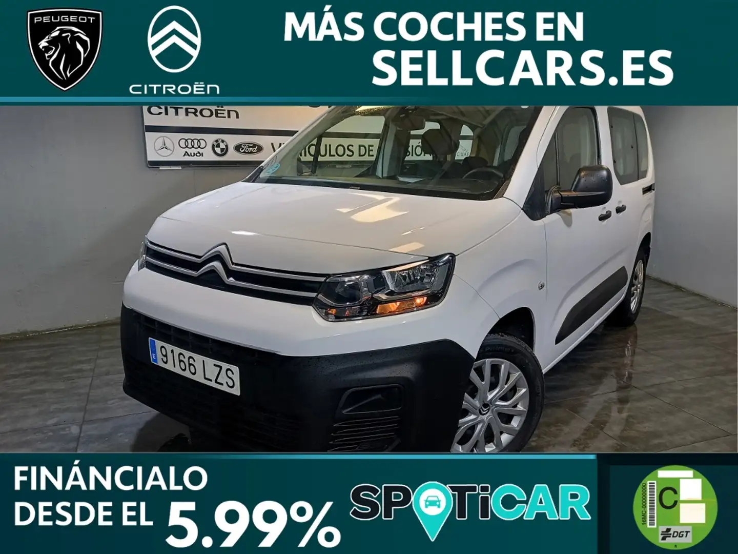Citroen Berlingo BlueHDi S&S Talla M Live Pack 100 Blanco - 1