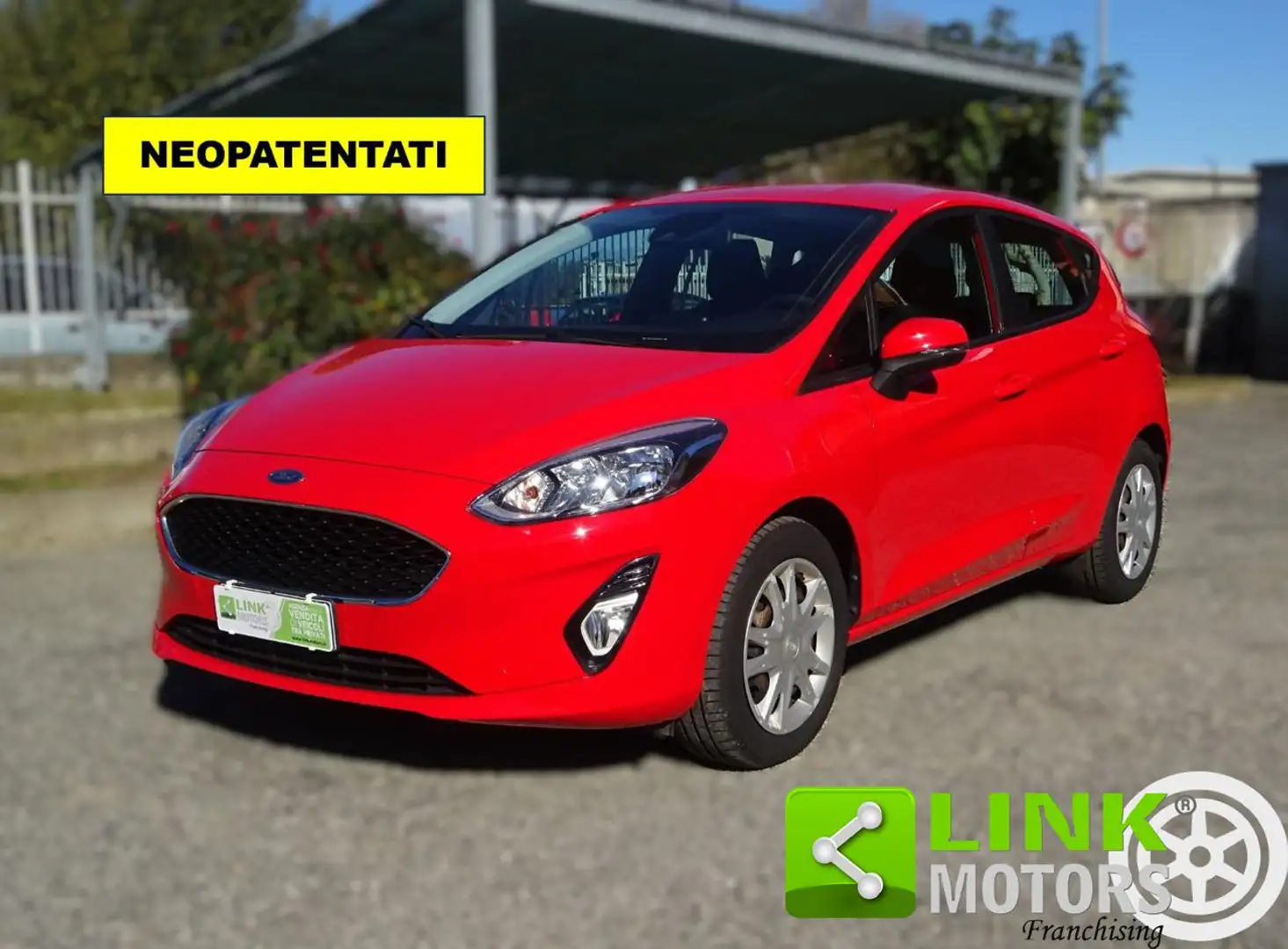 Ford Fiesta 1.1 85 CV 5 porte ST-Line - NEOPATENTATI Rouge - 1