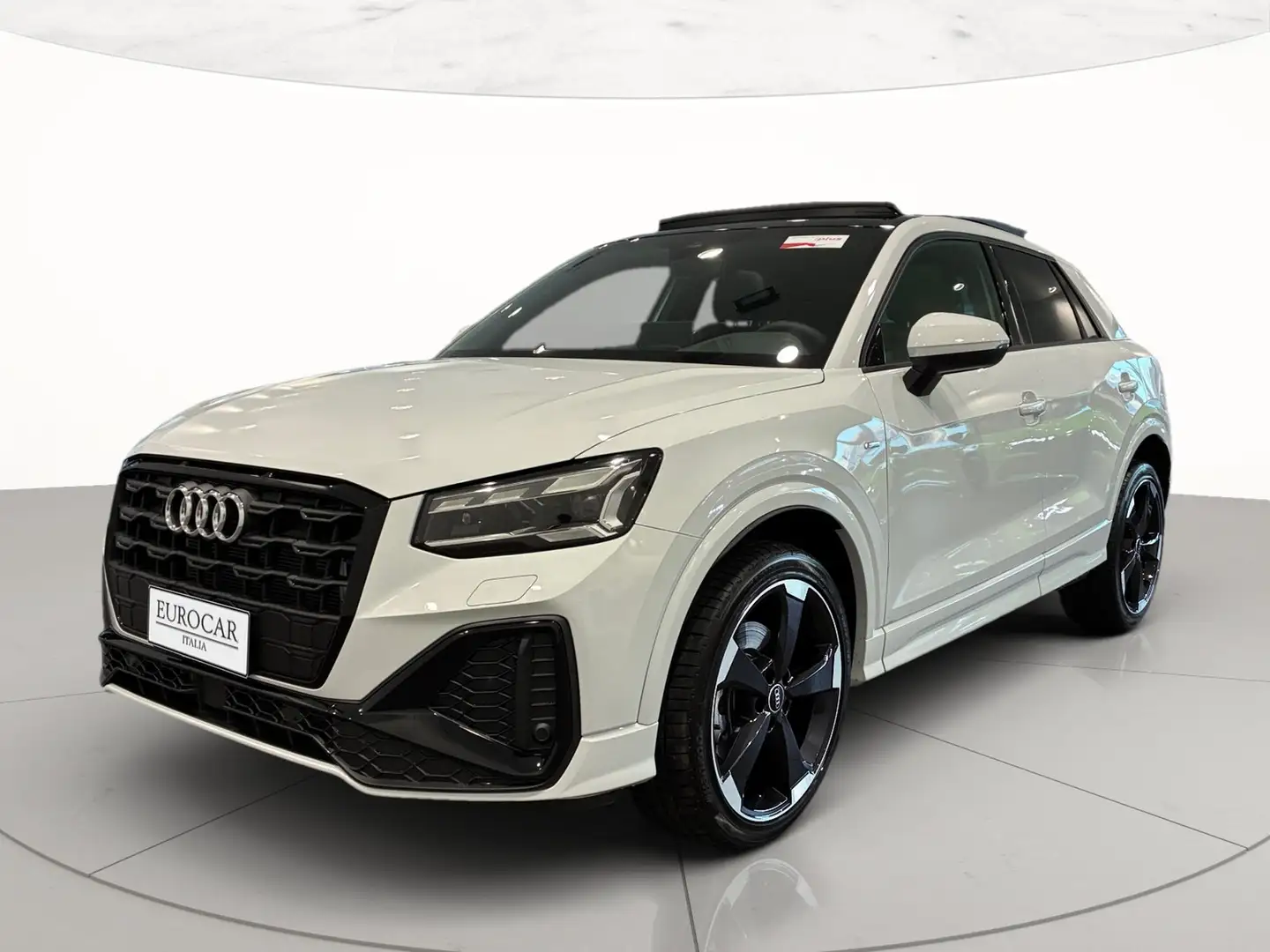 Audi Q2 35 2.0 tdi s line edition s-tronic Blanc - 1