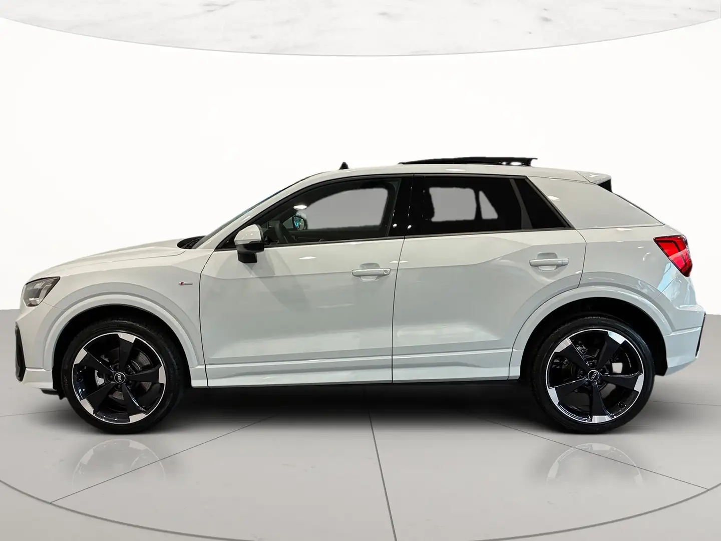 Audi Q2 35 2.0 tdi s line edition s-tronic Blanc - 2