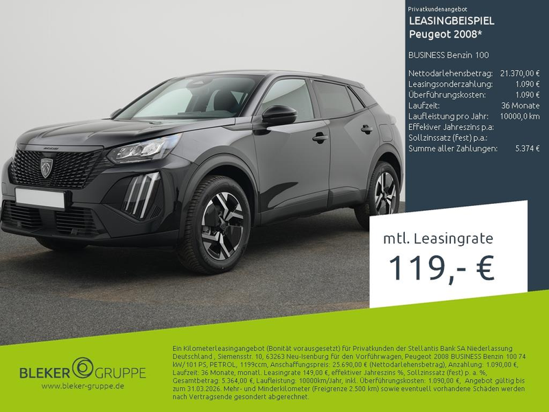 Peugeot 2008 BUSINESS Benzin 100