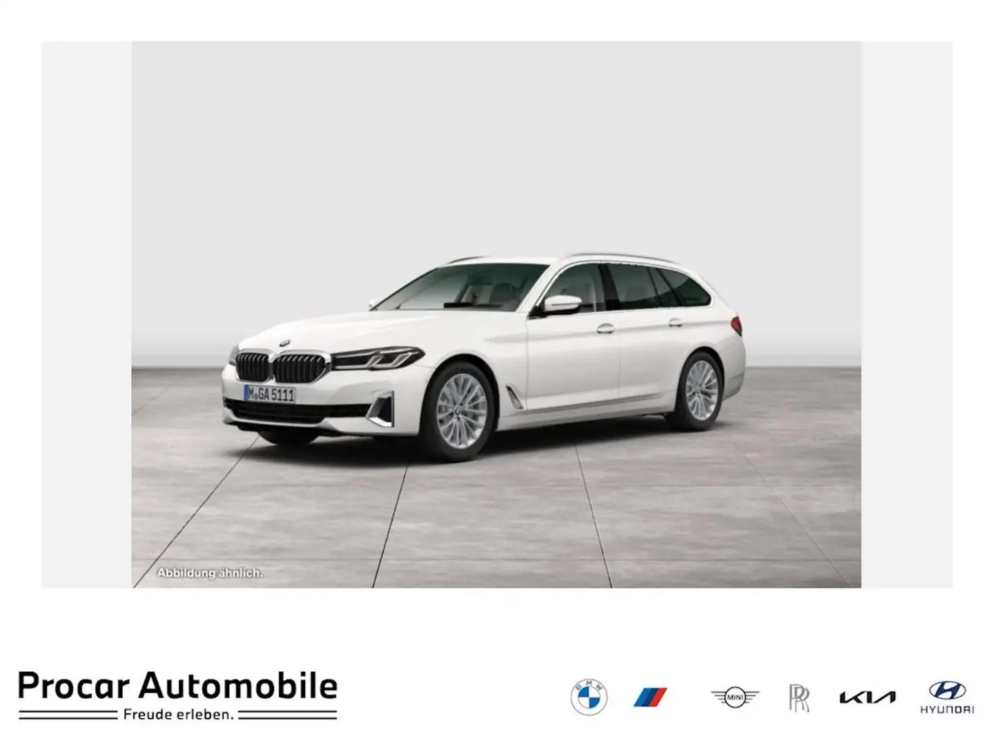 BMW 540 d xDrive Touring Luxury Line PA Standheiz. AHK LC Weiß - 1
