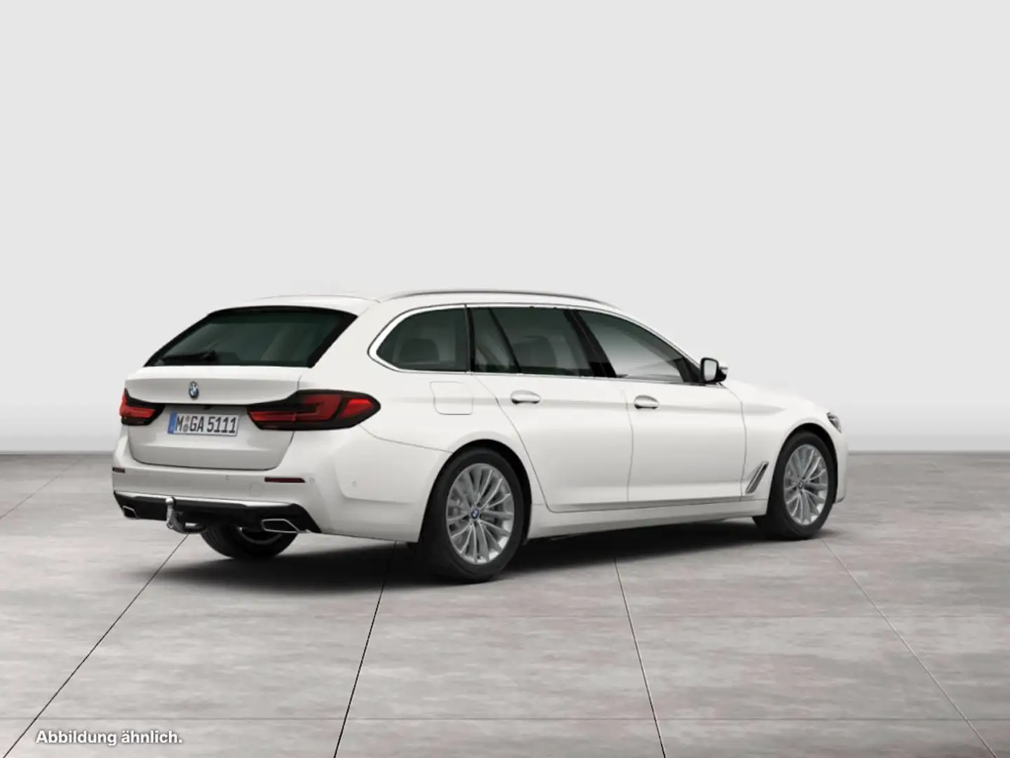 BMW 540 d xDrive Touring Luxury Line PA Standheiz. AHK LC Weiß - 2