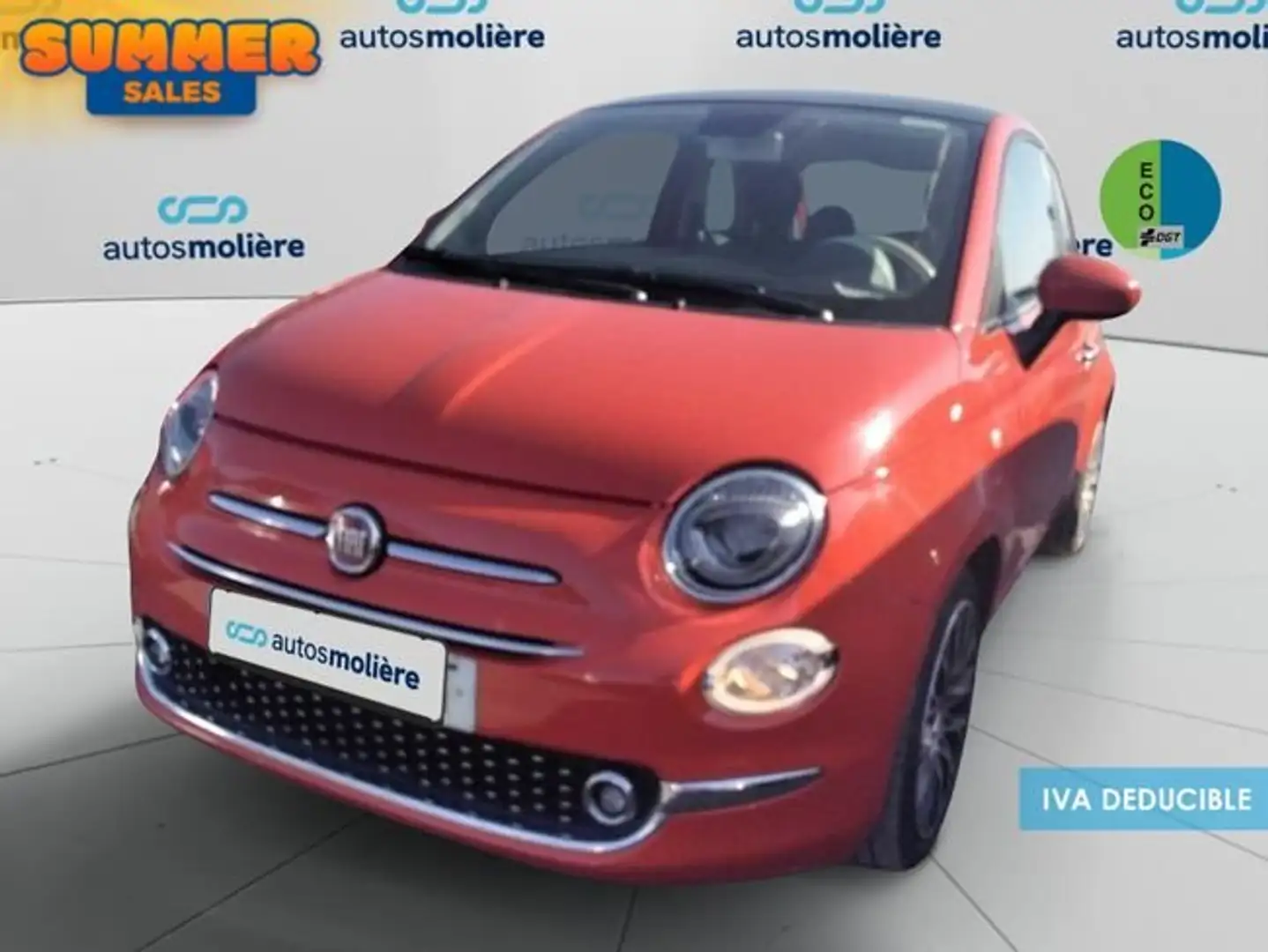 Fiat 500 1.0+Hybrid+Dolcevita+51+kW+%2870+CV%29 Naranja - 1