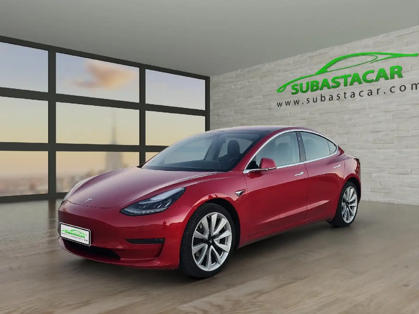 Tesla Model 3 Gran Autonomia AWD Mauve - 1