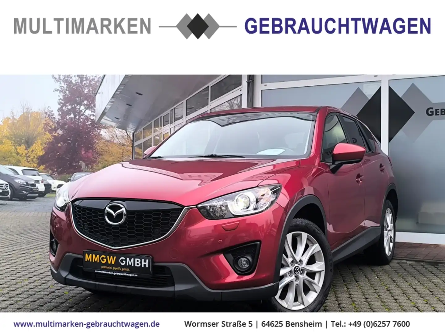 Mazda CX-5 Sports-Line AWD 2.2 SKYACTIV-D Navi Soundsystem Bo Rot - 1