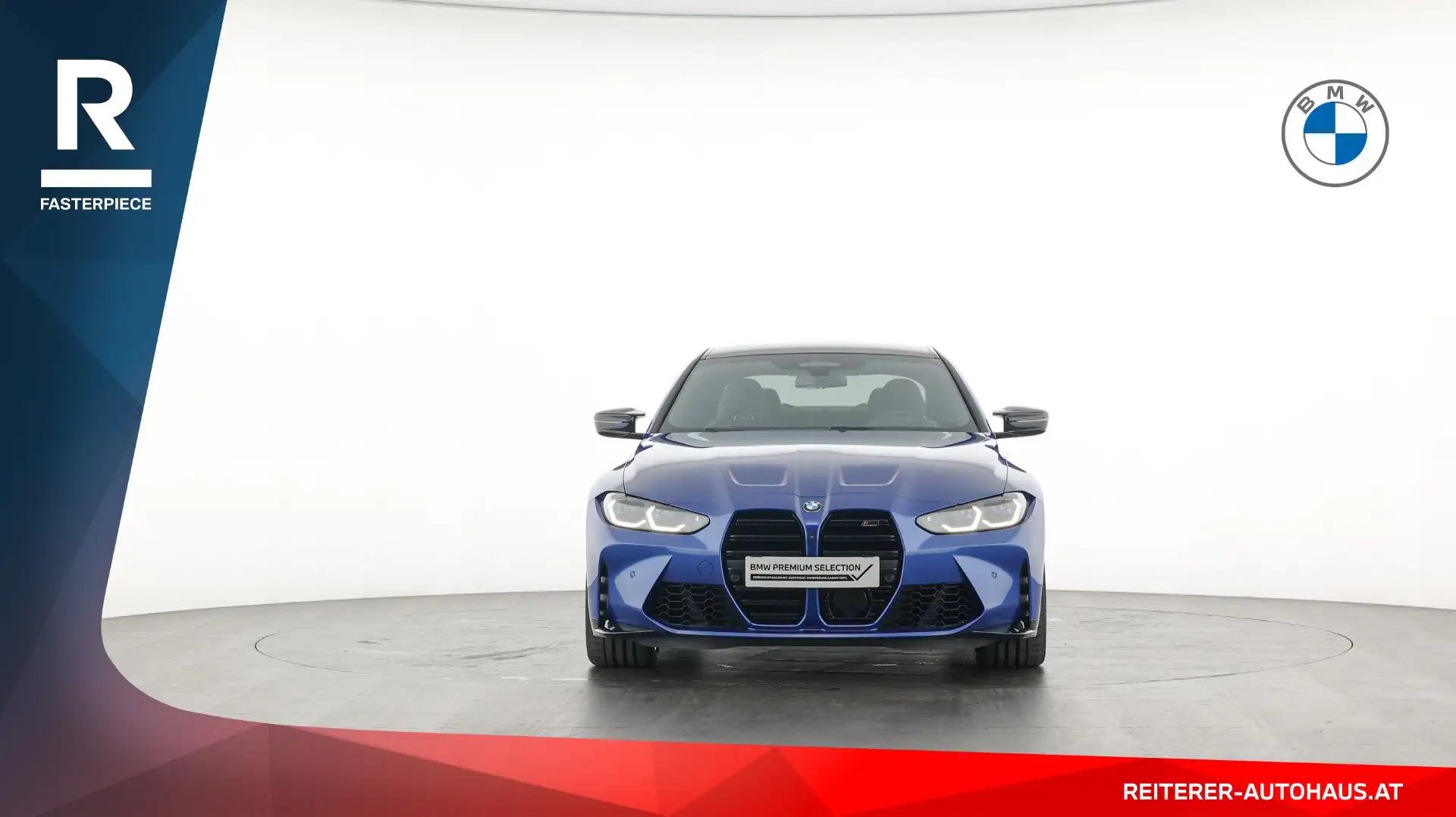BMW M4 Competition M xDrive *Adaptives M Fahrwerk Blau - 2