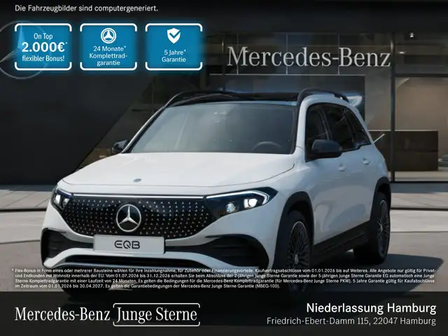 Mercedes-Benz EQB AMG+NIGHT+ADVANCED+PANO+KAMERA+SPUR