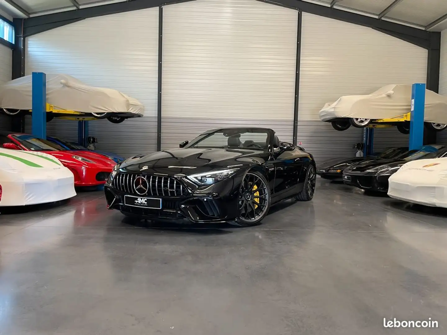 Mercedes-Benz Classe MERCEDES SL63 AMG 585cv 1ère main Aucun Mal Schwarz - 1