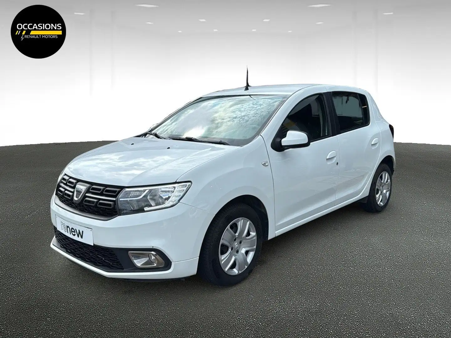 Dacia Sandero Sandero 1.5 Blue dCi Lauréate (EU6.2) White - 1