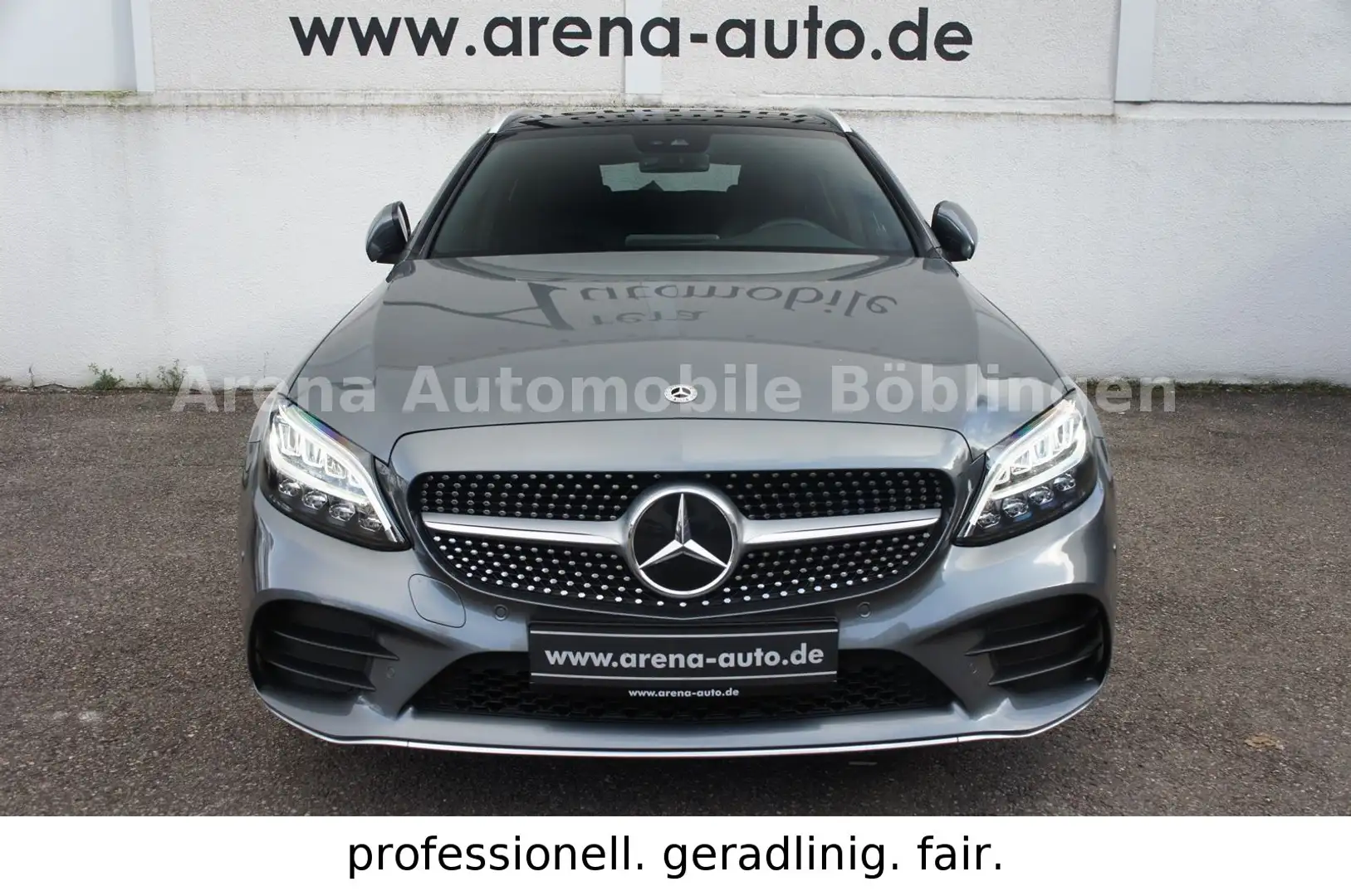 Mercedes-Benz C 220 T d Avantgarde Aut.*PANO*LED*AMG Line* Grau - 2