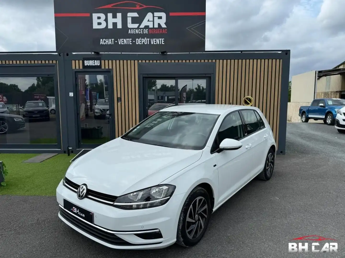 Volkswagen Golf 7 1.6 TDI 115ch BVM CONNECT Caméra Carplay Blanc - 1
