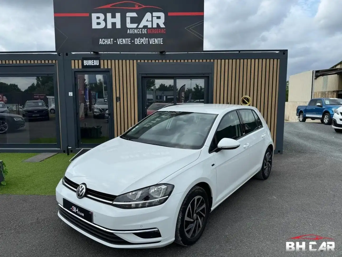 Volkswagen Golf 7 1.6 TDI 115ch BVM CONNECT Caméra Carplay Blanc - 1
