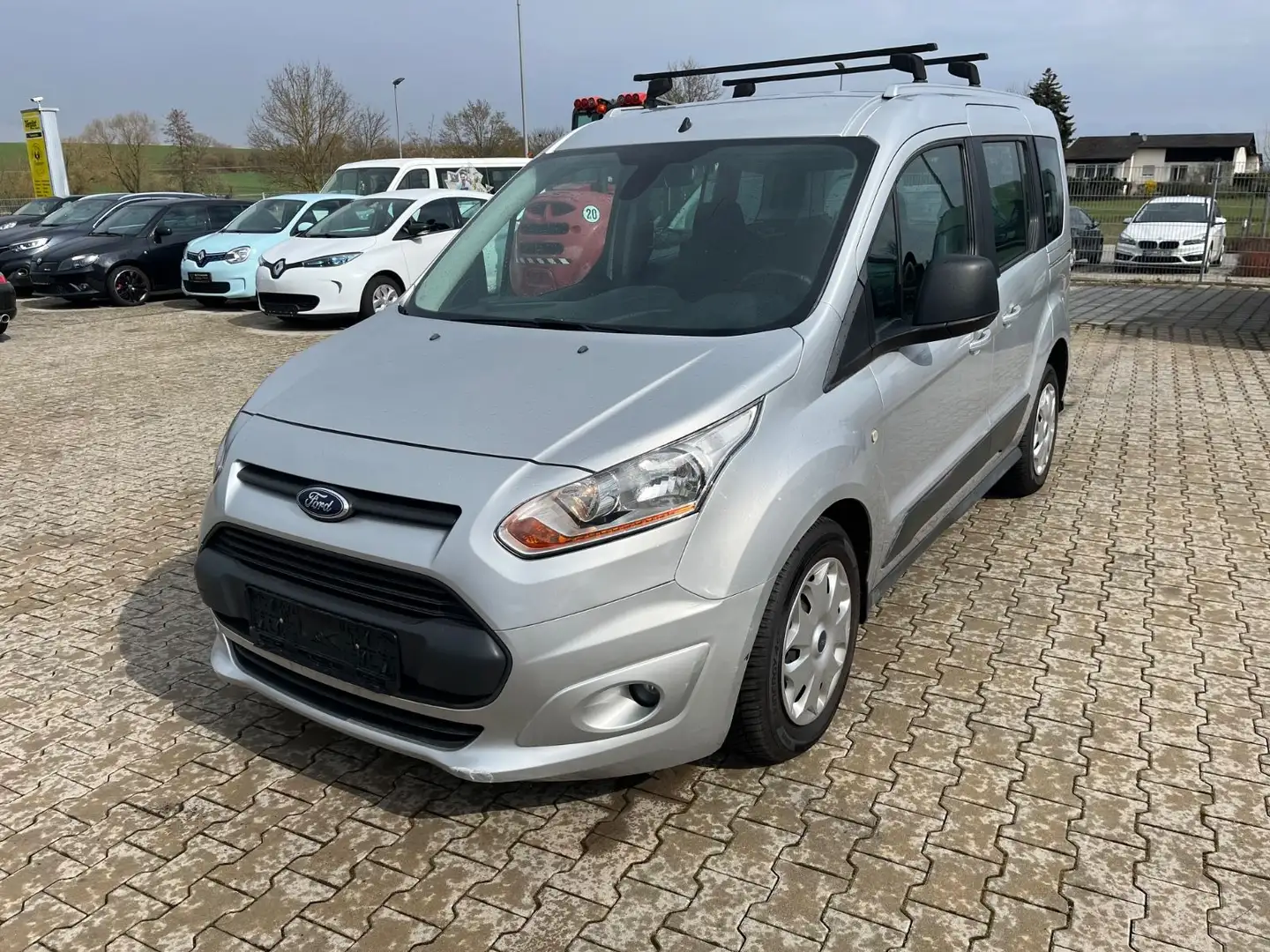 Ford Tourneo Connect Trend 1.6TDCI 2xSchiebetür,AHK,2 Ezüst - 1