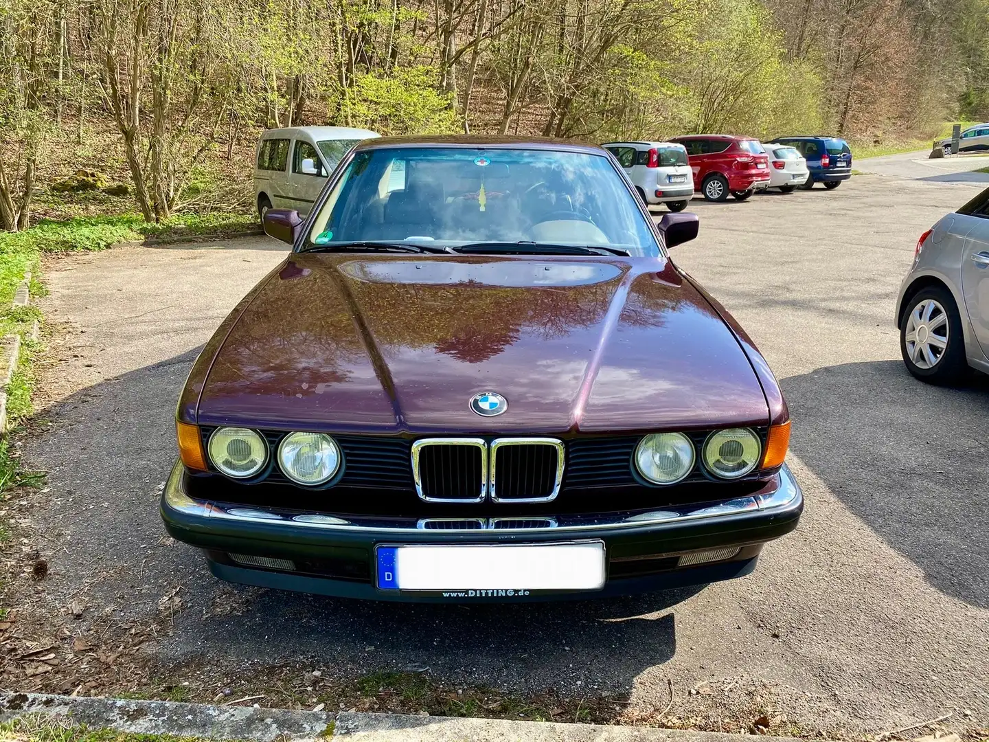 BMW 735 735i Rot - 2