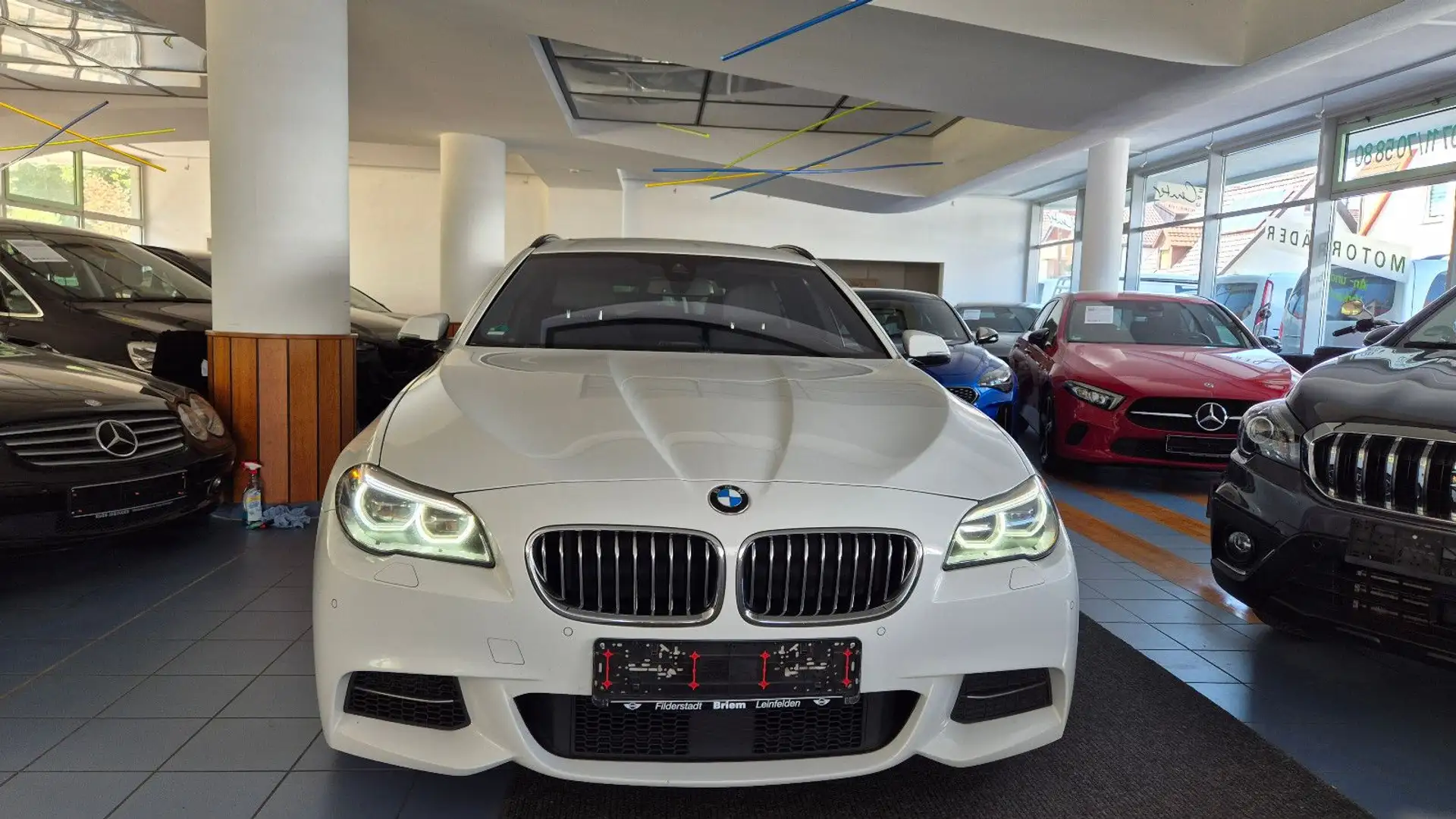 BMW 535 d M Sport/20"/Leder/Pano/Standh/Vollausstatt. Wit - 2