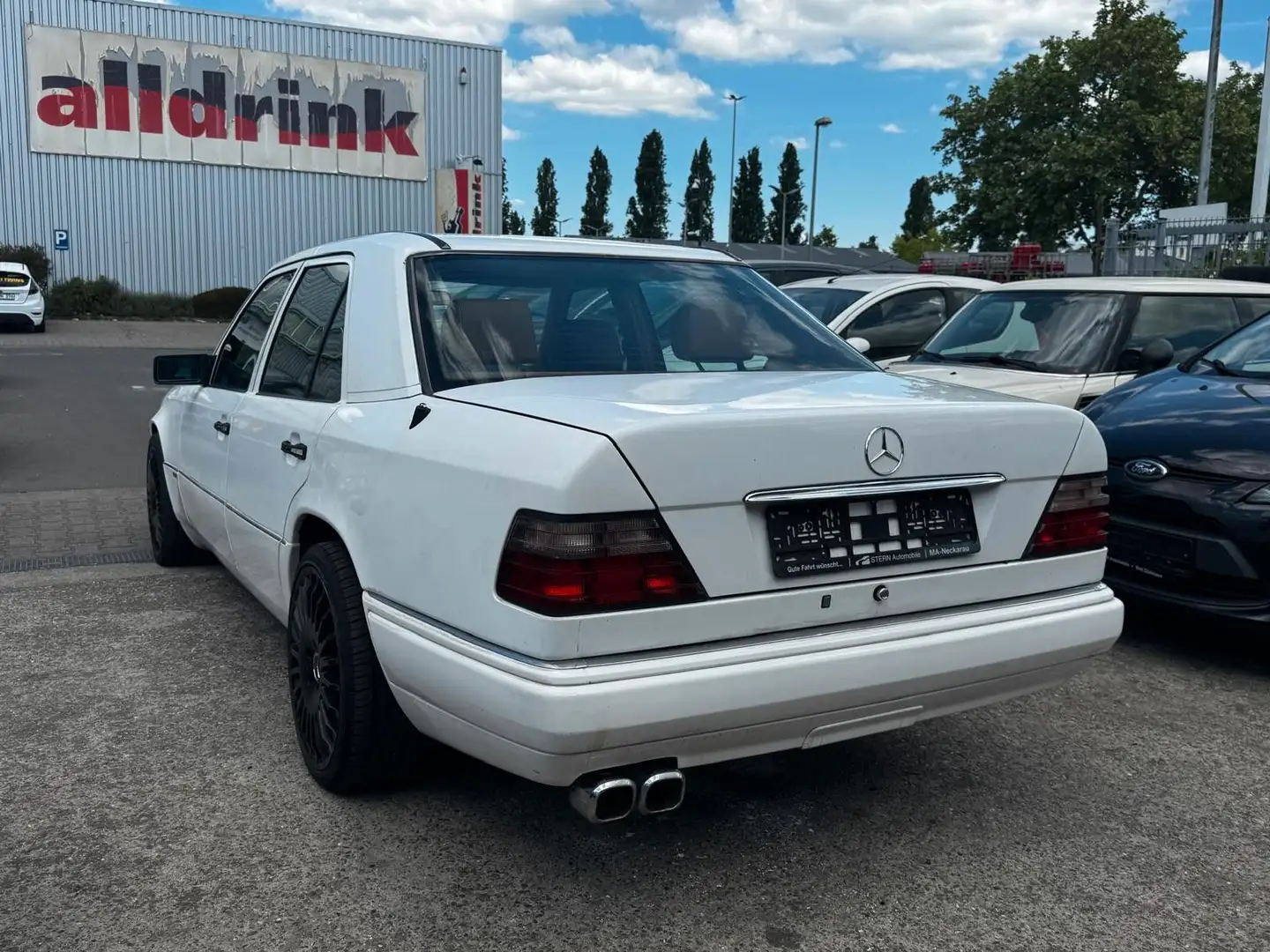 Mercedes-Benz E 320 /163TKM/18ZOLL/VOLLLEDER/OLDTIMER Bianco - 2