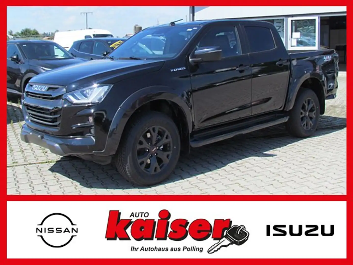 Isuzu D-Max DoubleCab 4WD AT V-Cross*Preis auch für Privat* Negro - 1