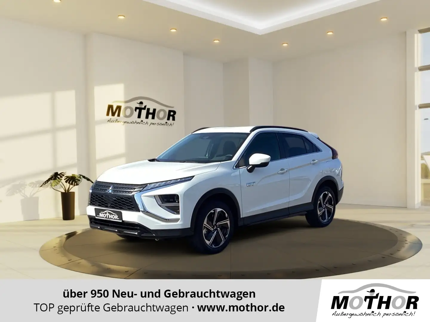 Mitsubishi Eclipse Cross 2.4 PHEV BASIS Automatik Weiß - 1