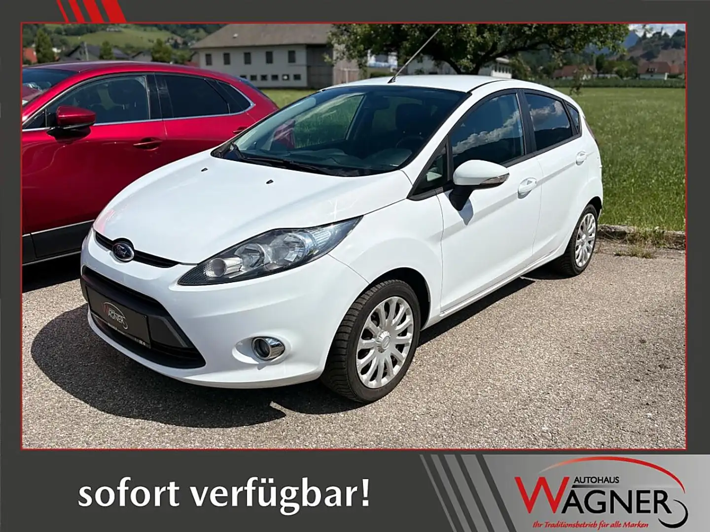 Ford Fiesta Trend 1,25 Grau - 1