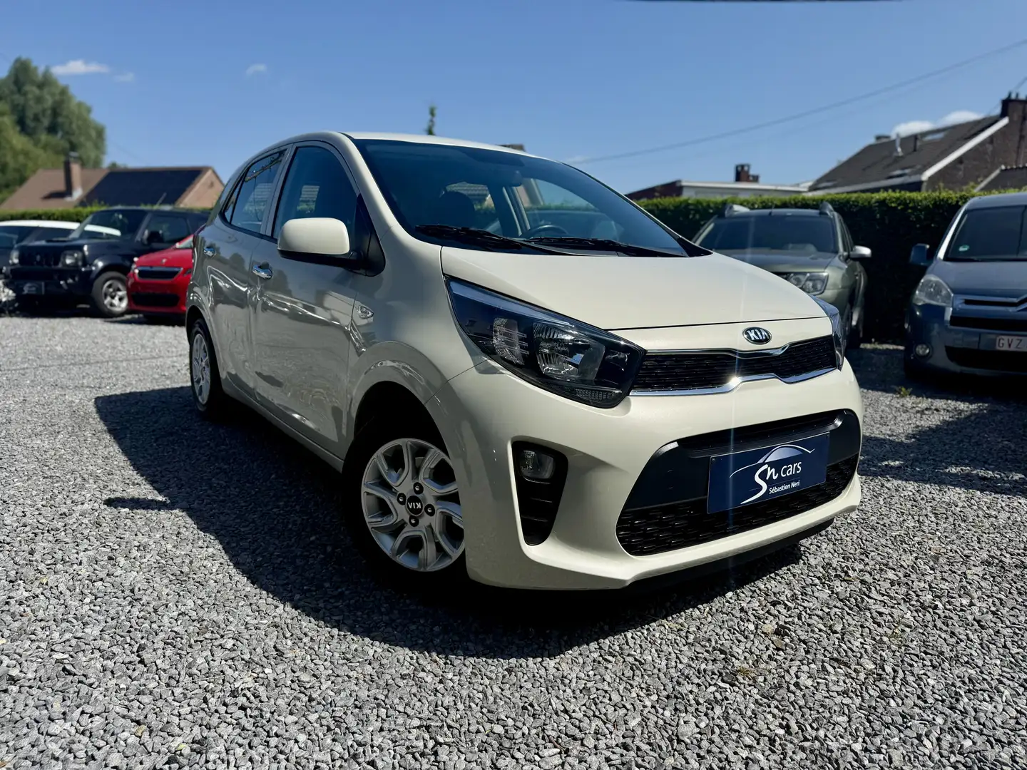 Kia Picanto 1.0i Fusion *** GPS CLIM CAMERA *** Beige - 1