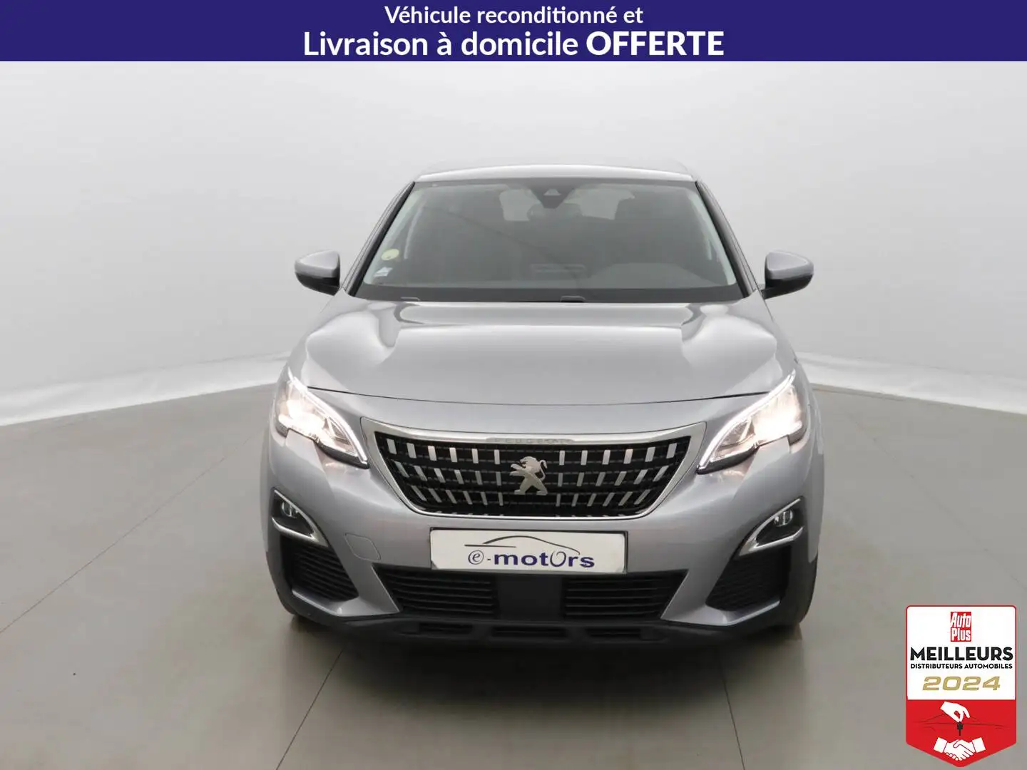 Peugeot 5008 BlueHDi 130 EAT8 Active +PDC AV Gris - 2
