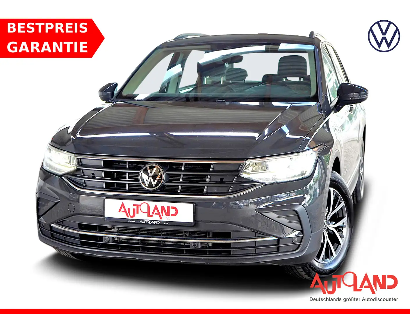 Volkswagen Tiguan 1.5 16V TSI Life LED ACC App-Connect DAB Gris - 1