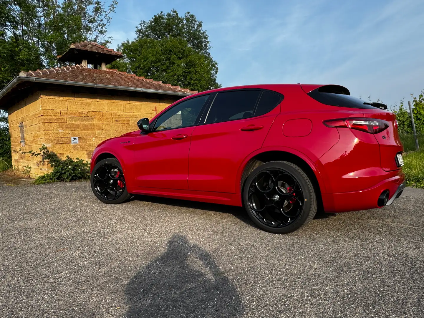 Alfa Romeo Stelvio 2.0 Turbo 16V AT8-Q4 Veloce Ti Rouge - 2
