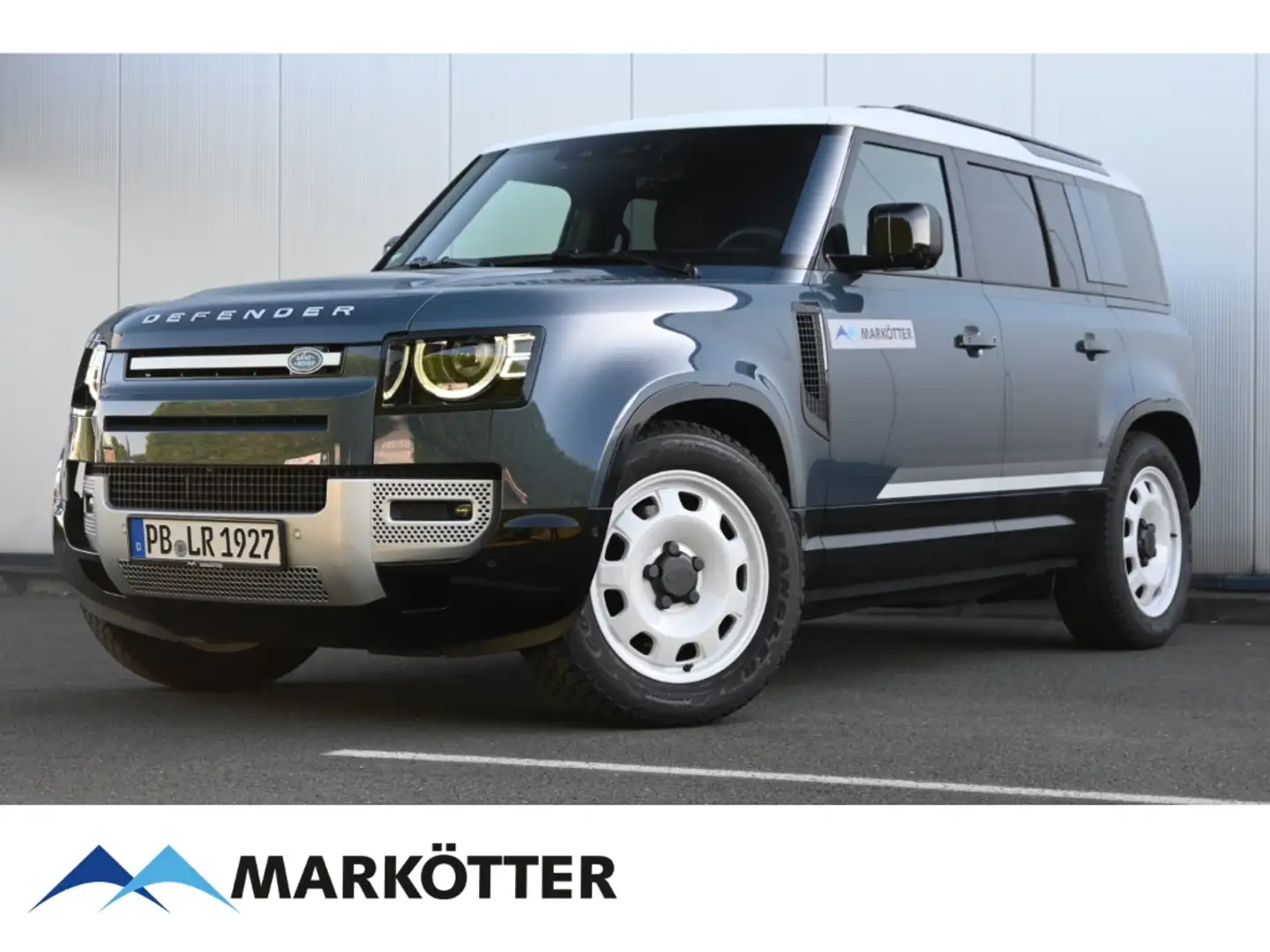 Land Rover Defender 110 D200 S 3.0 ACC/AHK/Standheizung Blau - 1
