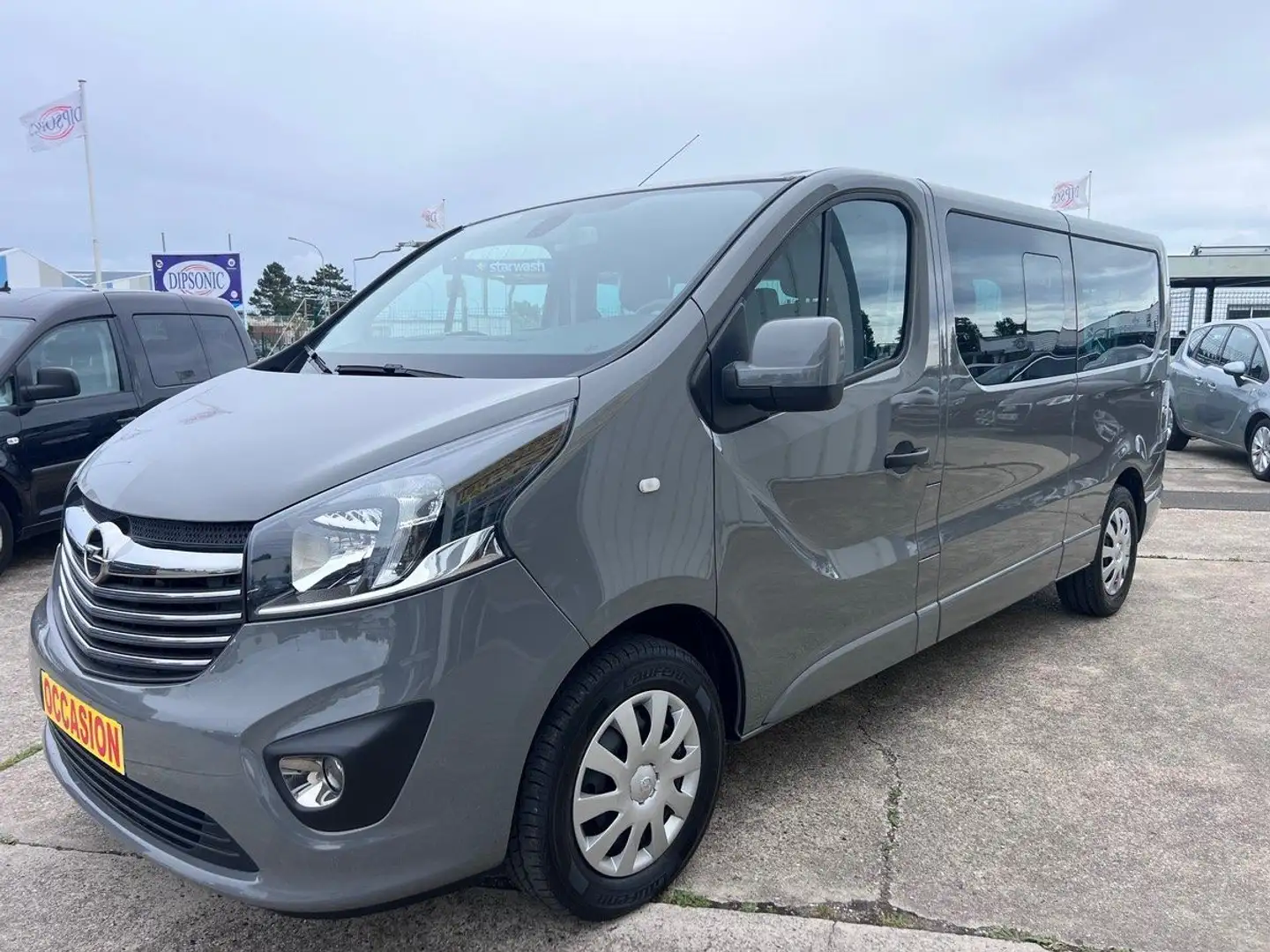 Opel Vivaro COMBI 1.6 CDTI 125CH L2H1 CAMERA / GPS 8 PLACES /  Grau - 2