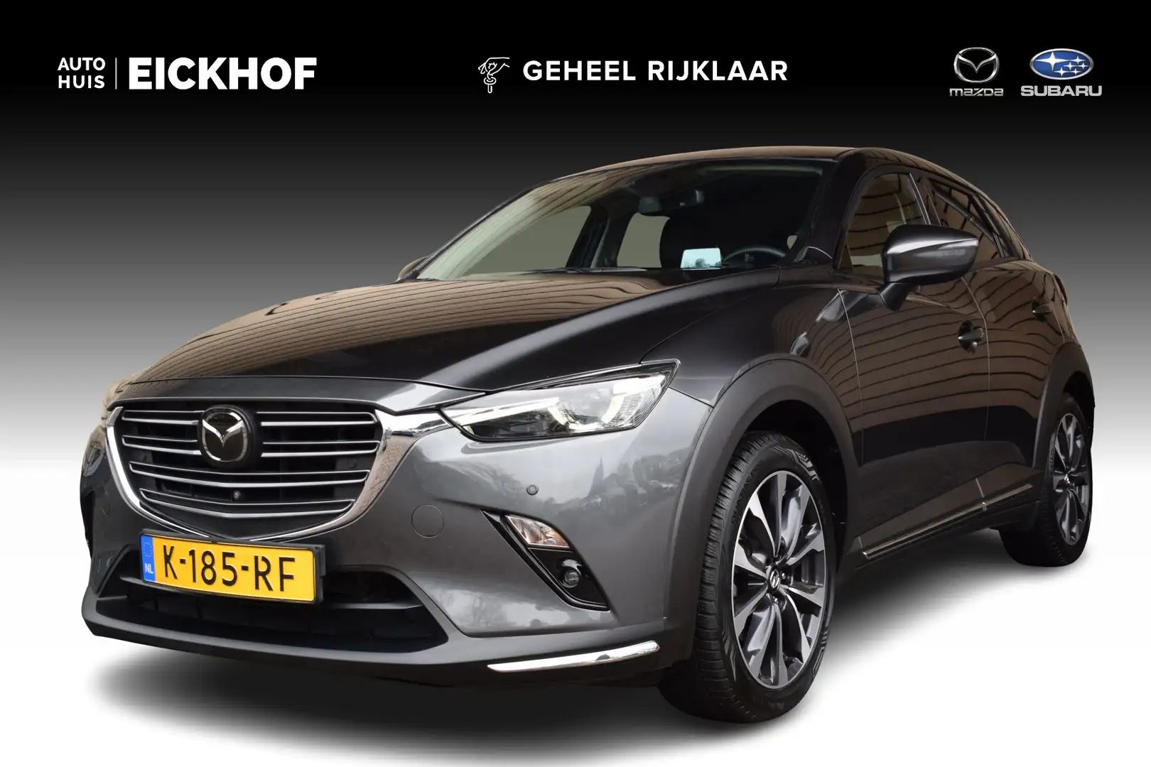 Mazda CX-3 2.0 SkyActiv-G 121 Luxury - i-Activesense pakket - Grau - 1